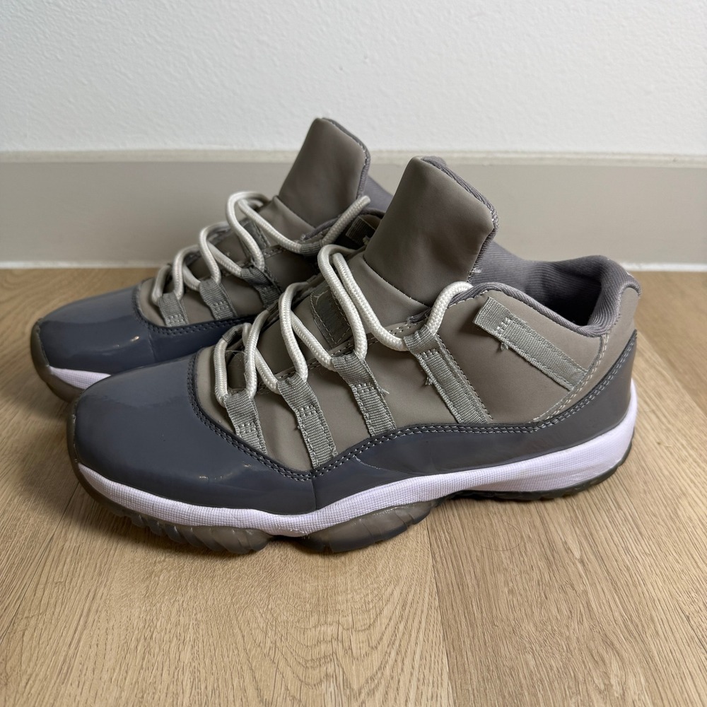 Nike Air Jordan 11 Retro Low Cool Grey Mens Size 9.5 Sneakers 528895-003 2019